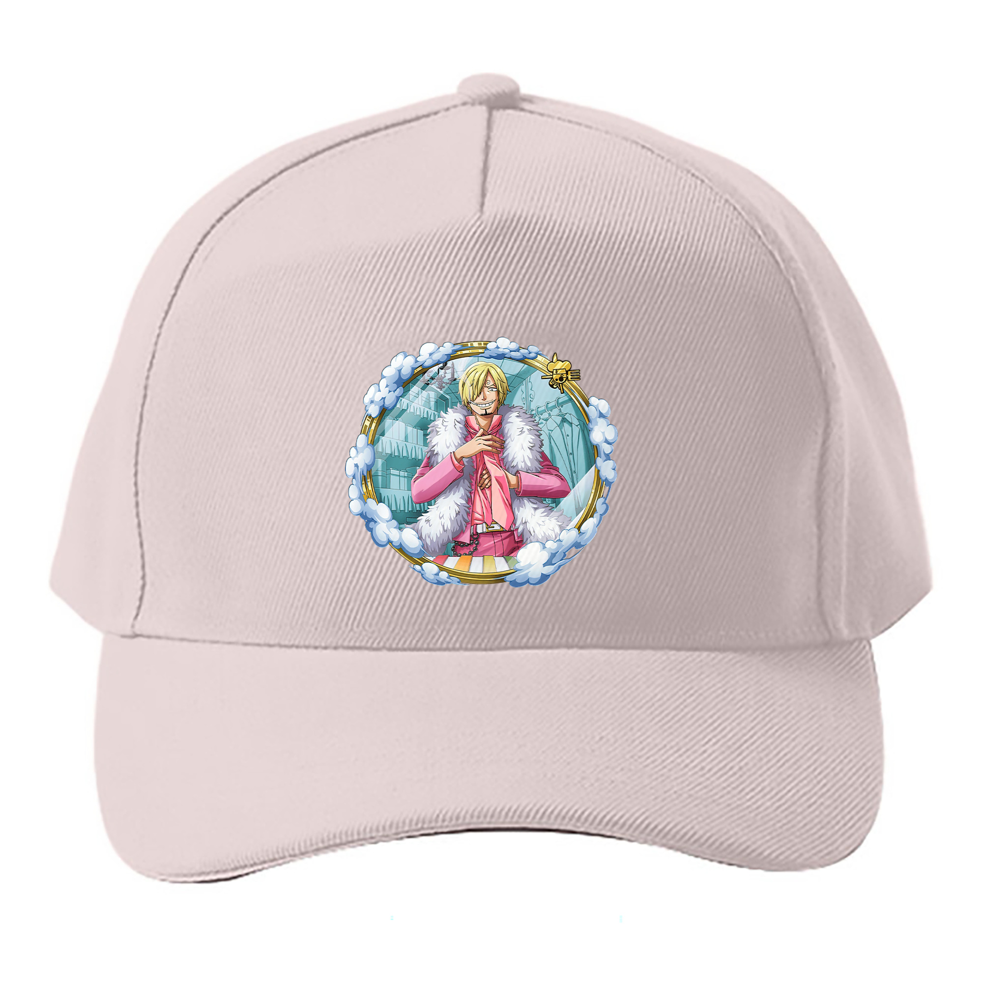 （画像用） ワンピース サンジ ONE PIECE Sanji ベースボールキャップ 綿100％ 男女兼用 帽子 スポーツ